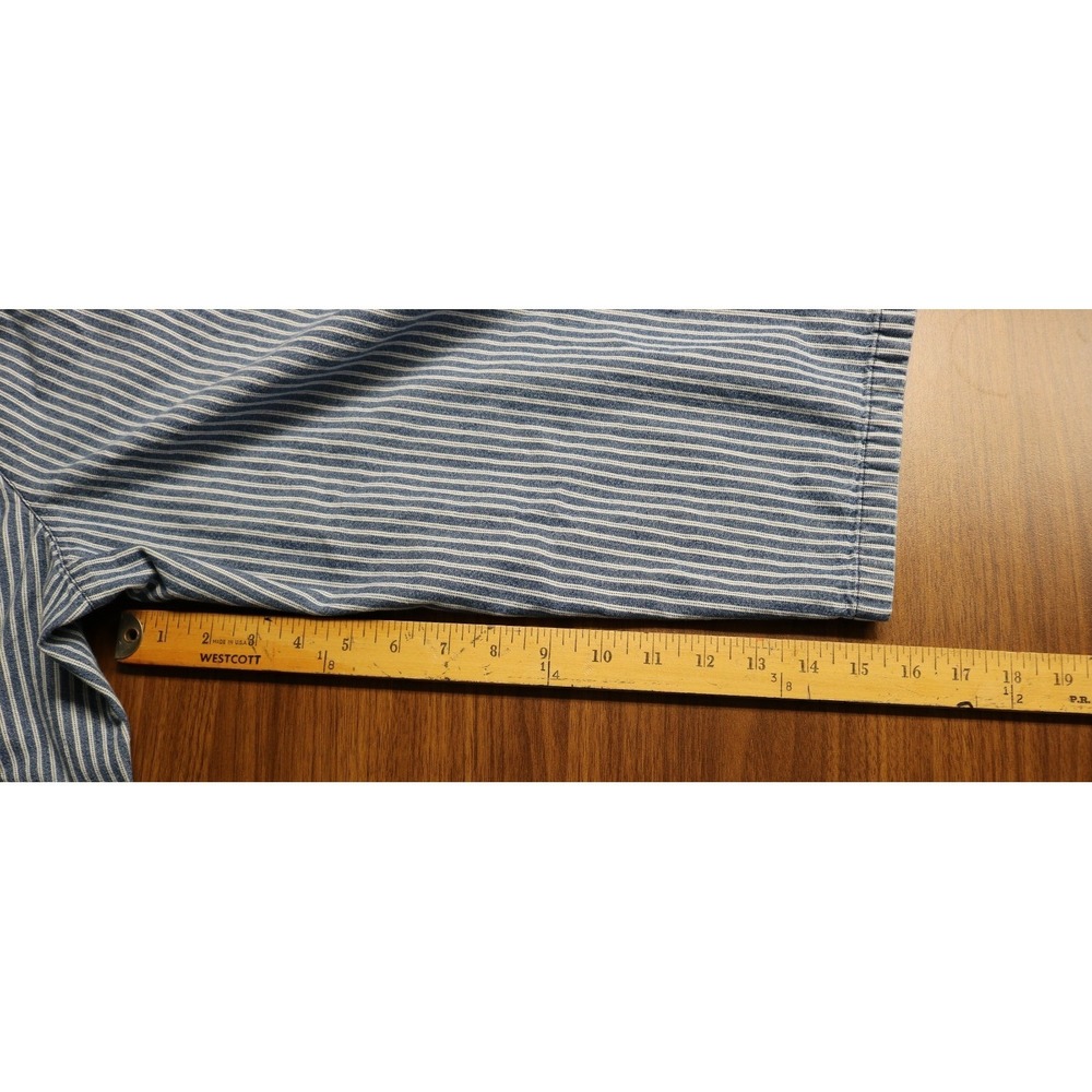 Allison Daley Pre Owned Women's Comfort Fit Capri Pants  14P Blue/White - Picture 4 of 7
